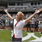 DeDe Murcer Moffett Sings for New York Yankees